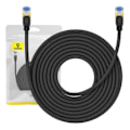 Miniatyrbild 1 av 4: Baseus - B0013320B111-07 - Cat.7 Ethernet RJ45 flätad nätverkskabel, 10Gbps, 10m (svart)