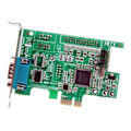 Miniatyrbild 4 av 4: Lågprofil PCI Express-kort med 1 RS232 seriell port - STARTECH - UART 16550 - PCIe