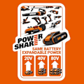 Miniatyrbild 2 av 4: Worx Multi-Tool - 1