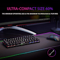 Miniatyrbild 2 av 3: Gaming Tangentbord - MARS GAMING - MK60 RGB - Svart - Blue Switch - Anpassningsbart RGB-belysning
