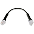 Miniatyrbild 2 av 2: Ubiquiti Networks UniFi Ethernet Patch Kabel nätverkskabel Svart 0,22 m Cat6
