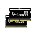 Miniatyrbild 1 av 3: G.Skill RipJaws Series SO-DIMM 64 GB (2 x 32 GB) DDR5 4800 MHz CL40 - Dual Channel Kit 2 RAM SO-DIMM PC5-38400 - F5-480