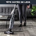 Miniatyrbild 4 av 5: ROWENTA 2in1 sladdlös stickdammsugare, integrerad handdammsugare, autonomi upp till 75 min, lätt, LED-sughuvud RH6756WO Grå
