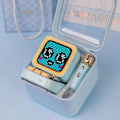 Miniatyrbild 4 av 4: Bluetooth-högtalare - Divoom - Ditoo Mic - 15W - Karaoke - Pixelvisning Blå