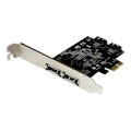Miniatyrbild 1 av 4: STARTECH PCI Express-kontrollkort med 2 interna SATA III-portar och 2 externa eSATA-portar