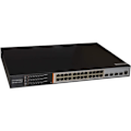 Miniatyrbild 1 av 3: Nätverksswitch - LINK - Gigabit - 24 RJ45-portar - 4 SFP-portar - Hanterad Lager 3