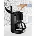 Miniatyrbild 4 av 5: MOULINEX Soleil programmerbar filterkaffebryggare - 10/15 koppar - 1,25 L glaskanna - 1000 W - Svart