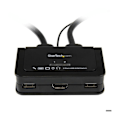 Miniatyrbild 2 av 3: KVM-switch - STARTECH - 2 portar - USB - HDMI - Inbyggt ljud