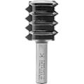 Miniatyrbild 1 av 4: Fraise joint-collé ENT 16450 Carbure Queue S 12 mm Diameter D 35 mm NL 40 mm T 4 mm M 4,76 mm E 80 SL 40 mm