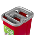 Miniatyrbild 2 av 4: GreenBlue GB870 plattmopp med hink 2 i 1 5,7L golvmoppmoppsats 360° rengöringssystem Vridbart mopphuvud