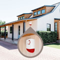 Miniatyrbild 2 av 4: Trådbunden utomhussiren WOS301 - AM301 - Röd - 120 db - 360° - Intrångsvarning