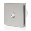 Miniatyrbild 2 av 3: STERR - Silver avloppsfläkt med IRP-sensor för badrum 100 mm / 4" – BFS100P-S