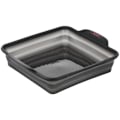 Miniatyrbild 1 av 5: TEFAL J4170314 CRISPYBAKE Fyrkantig kakform 23x23 cm - 100 % indragbar silikon - Hög kvalitet - Motståndskraft - Grå Java Pepper