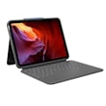 Miniatyrbild 1 av 4: Logitech Rugged Folio för iPad (10:e generationen) Skyddande tangentbordsfodral med Smart Connector-programvara och tangentbord