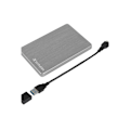 Miniatyrbild 2 av 4: VERBATIM Store 'n' Go Slim extern hårddisk - 1 TB - USB 3.2 Gen 1 - Grå