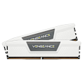 Miniatyrbild 1 av 3: Corsair Vengeance DDR5 32GB (2 x 16GB) 6400 MHz CL32 - Vit - Dual Channel Kit 2 DDR5 RAM PC5-51200 - CMK32GX5M2B640