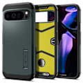 Miniatyrbild 1 av 6: Spigen Tough Armor – Fodral för Google Pixel 9 Pro XL (Äppelgrön)