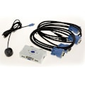 Miniatyrbild 1 av 3: KVM Switch delningsbox för 2 datorer. VGA-skärm, USB-tangentbord och mus, med fjärrkontroll och KVM-kablar medföljer
