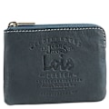 Miniatyrbild 1 av 4: Plånbok Herr Läder Mjuk Liten Format 11002 Jeans