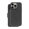 Miniatyrbild 4 av 4: Etui för iPhone 16 Pro Max - Decoded - MagSafe-fodral - Läder av fullkorn - Korts compartments - Semi-stiv Svart