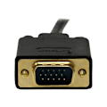 Miniatyrbild 1 av 4: DisplayPort till VGA-adapter - STARTECH.COM - 1,8 m - Upplösning 1920x1200 - Svart