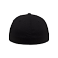 Miniatyrbild 4 av 6: Casquette - Flexfit - Läderlapp - Konstläder - Svart - Unisex svart/svart S / M