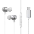 Trådbundna hörlurar - JoyRoom - JR-EC06 - Typ-C - In-ear - Silver Pengar