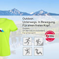 Miniatyrbild 3 av 4: T-shirt Svart spricka - BCR281723-Y1-40 - Dam T-shirt Funktion Funktion T-shirt för Kvinna Kvinna Gul 40