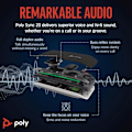 Miniatyrbild 3 av 4: Högtalare Poly Sync 20 USBBluetooth - Plantronics