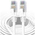 Miniatyrbild 1 av 4: Elfcam® - 20m Cat7 nätverkskabel Ethernet RJ45, LAN-WLAN-kabel Cat 7 Shielded Twisted Pair SFTP 100 % koppar, rund kabel, vit(20M)