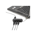 Miniatyrbild 2 av 2: TARGUS USB 2.0 HUB - 4 Portar - Svart