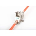 Miniatyrbild 3 av 3: Nätverksadapter RJ45 CAT 6A-adapter, ej utrustad med Digitus Professional DN-93909 [1x LSA, självavlägsnande, snabbkoppling - 1x