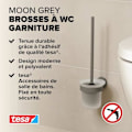 Miniatyrbild 2 av 2: Ensemble WC Support och Brosse WC - TESA - MOON GRÅ - Matt Grå - Satin Glas - Modern Design Matt grå