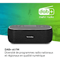 Miniatyrbild 2 av 4: Portabel Bluetooth-högtalare - TechniSat - VIOLA BT 1 - DAB FM - 6W - Uppladdningsbart batteri 9h noirgrå