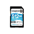 Miniatyrbild 3 av 4: SD-kort - Kingston - Canvas Go! Plus - 512GB - 170 Mo/s - C10 UHS-I U3 V30
