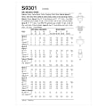 Miniatyrbild 2 av 4: Köksförkläde Simplicity - SS9301A - Förkläde Undefined Tablier A XL, Vit