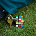 Miniatyrbild 2 av 4: Rubik's Cube 3x3 nyckelring pusselspel - RUBIK'S - Flerfärgad - Vuxen - 2 års garanti Flerfärgad