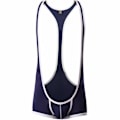 Miniatyrbild 1 av 4: Csmarte Jockstrap för män Jockstrap String String Shell Protection Underkläder Strumpor Atletisk supporterbyxa Blå M