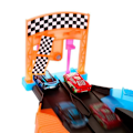 Miniatyrbild 5 av 6: Circuit Glow Racers - Mattel - HPD80 - Glow-in-the-Dark racingleksak för barn från 4 år och uppåt Flerfärgad