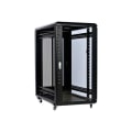 Miniatyrbild 4 av 4: Serverrack - StarTech.com - 22U - Aluminium/Stål - Hjul - Svart