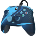 Miniatyrbild 1 av 2: PDP - REMATCH GLOW Blue Tide Advanced Wired Gamepad för Xbox Series X|S, Xbox One och Windows 10/11