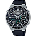 Miniatyrbild 2 av 2: Klocka - Casio - Edifice EFV-C110L-1AVEF - Svart läder - Kvarts - WR 100mt Svart