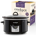Miniatyrbild 1 av 4: Crock-pot - CSC113X - Digital grytan - 3,5 l (3-4 personer) - Programmerbar timer - EU-kontakt 2 stift - Svart []