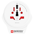 Miniatyrbild 3 av 3: Reseadapter - SKROSS - World to Europe USB 1.0 - Vit - För utlandet - Anslutningstyp Vit