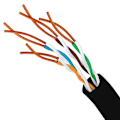 Miniatyrbild 4 av 4: OCIODUAL Nanocable 10.20.0400-L30-BK 30cm Cat.6 Black RJ45 Ethernet-kabel för PC Bärbara datorer Routers Ethernet LAN-nätverkssladd