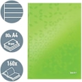 Miniatyrbild 2 av 2: Cahier A4 linjerad - LEITZ - WOW - 160 sidor - 90g/m² - Grön hårdvyöverdrag Grön