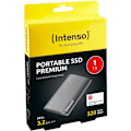 Miniatyrbild 2 av 3: Extern SSD-hårddisk - INTENSO - PREMIUM - 1 TB - Grå