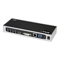 Miniatyrbild 1 av 3: USB 3.0 dockningsstation - StarTech.com - DK30ADD - Dubbel skärm - HDMI, DVI, VGA - Kompakt