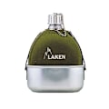 Miniatyrbild 1 av 4: Vattenflaska - Laken - Classic - 1 L - Khaki - Aluminium med tumlare Kaki