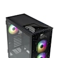 Miniatyrbild 3 av 4: Enermax - ECA-MS31-BB-ARGB - MarbleShell MS31 Black Gaming PC-fodral + 4 ARGB PWM-fläktar och VGA-stöd ingår